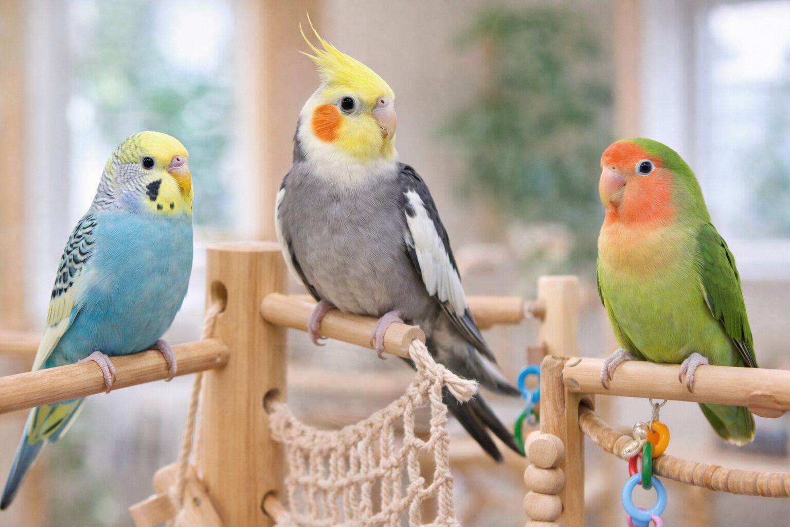 いろいろなインコ